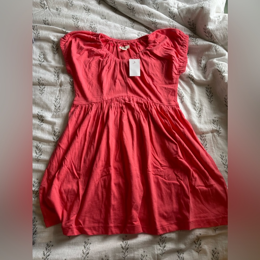 Pink J crew girls dress size 8-9